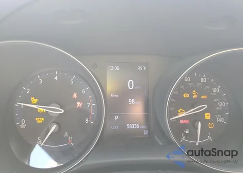 2020 Toyota C-Hr Xle z USA, uszkodzony, nr VIN JTNKHMBX8L1087952